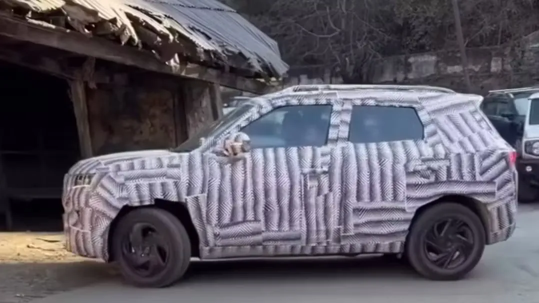2026 new brezza facelift spy shots